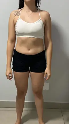 Aluno antes do programa de condicionamento físico